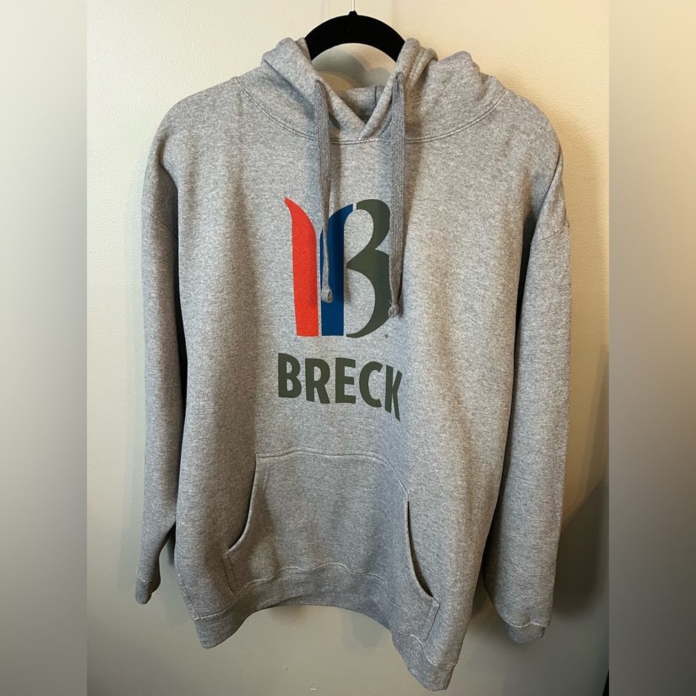 Breckenridge Resort Gray Hoodie for Men